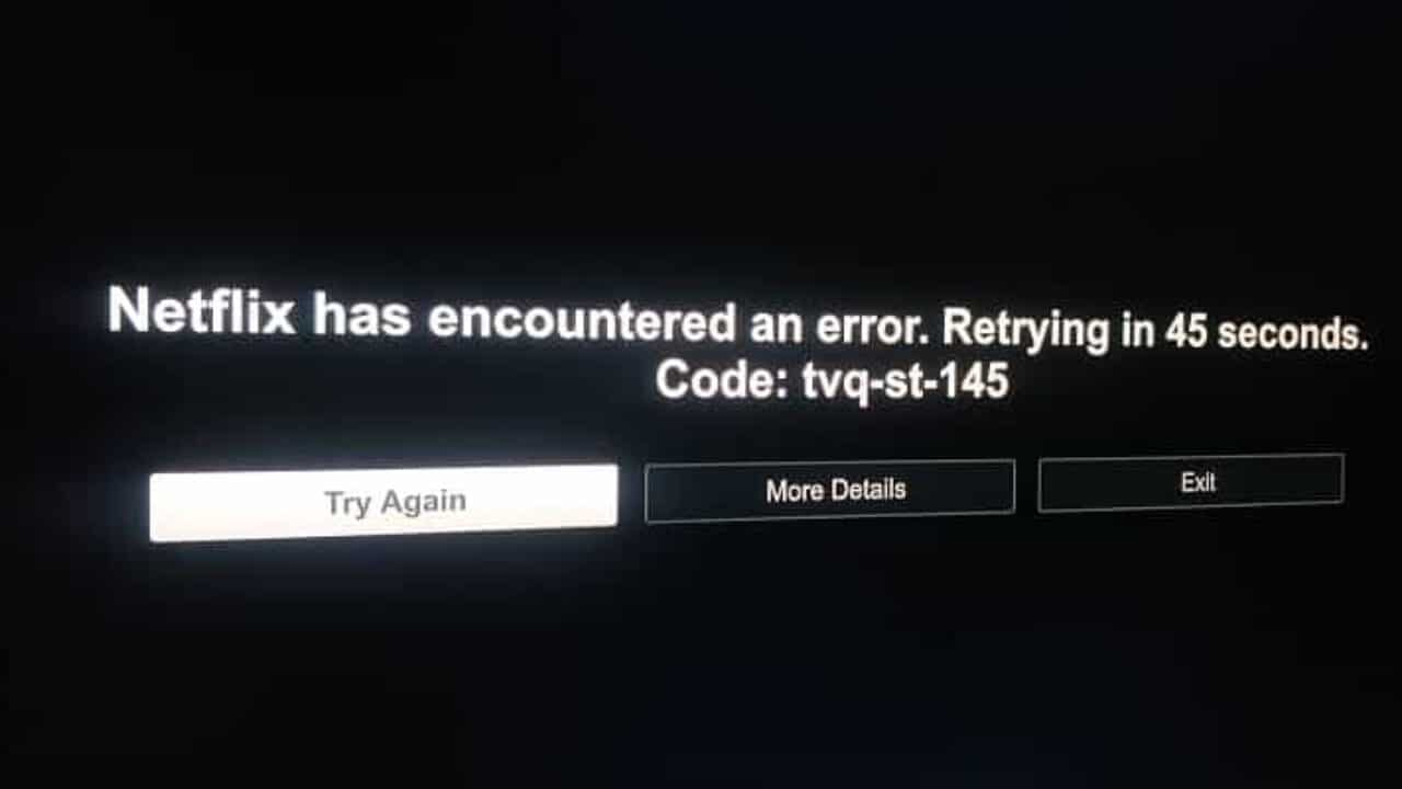 Top 25 Netflix Error Codes
