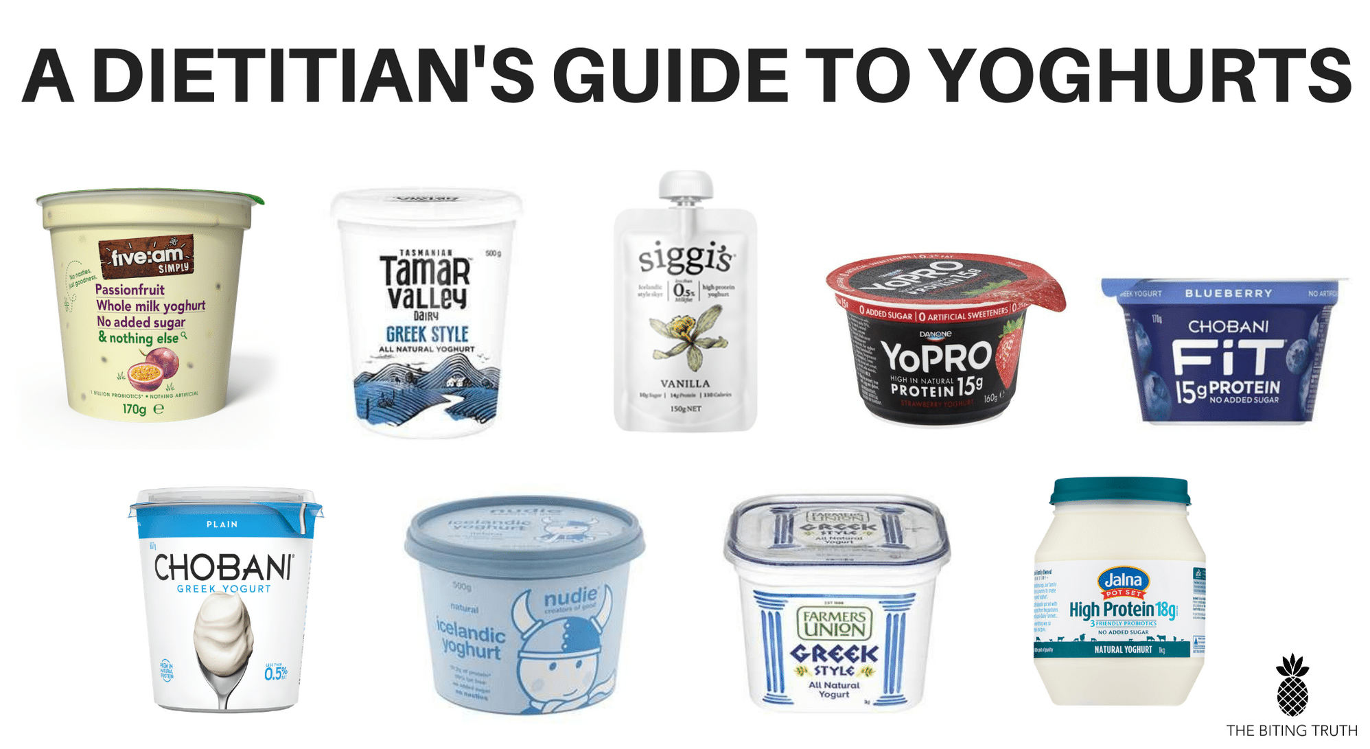 What Is The Healthiest Yoghurt Dietitians Reveal The Biting Truth