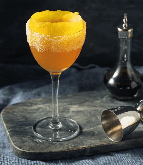 Brandy Crusta Coctel Receta fácil y rápida The Bitters Shop