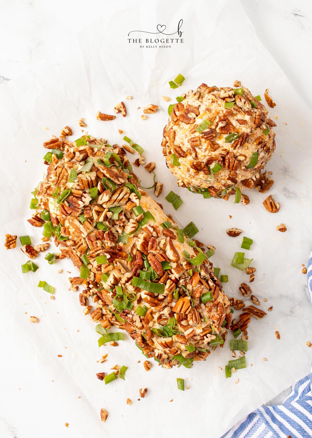 Cheese Log Appetizer Recipe This Can be Made into 2 Cheese Logs!