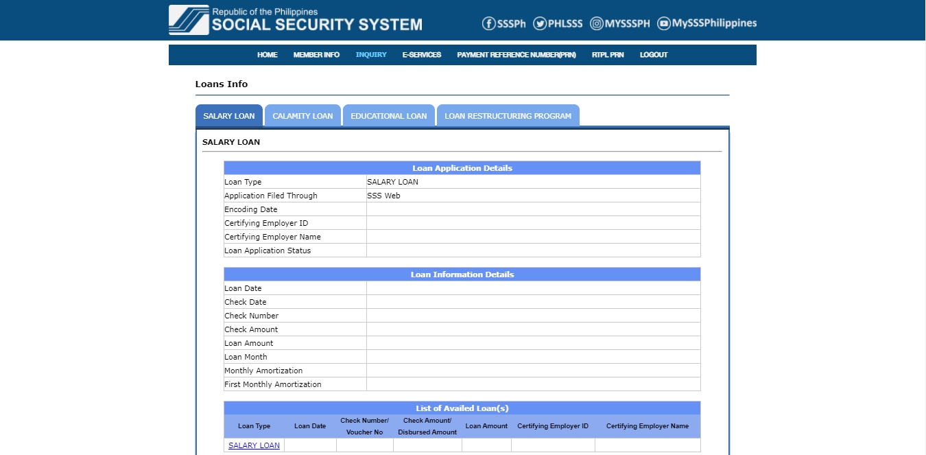 How to print SSS SOA (Statement of Account) The Bloggeram