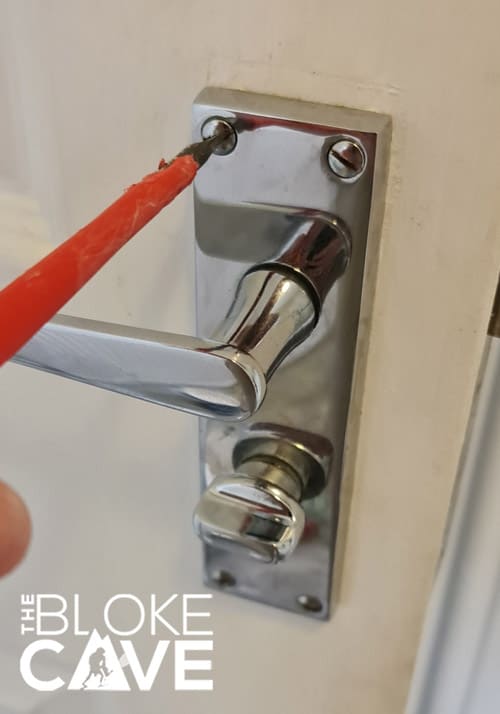 How To Paint A Door With A Roller The Bloke Cave