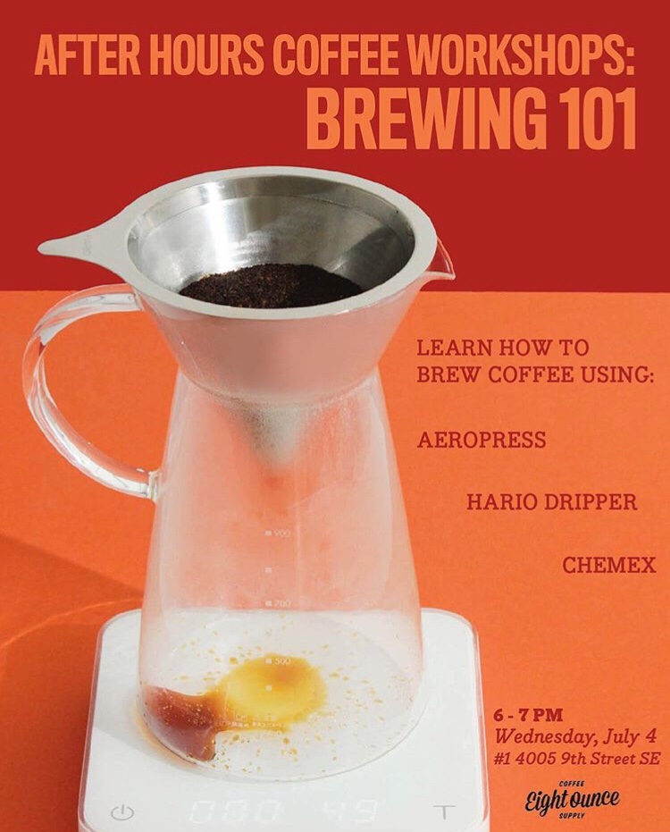 Eight Ounce Coffee Brewing 101 commonly coffee