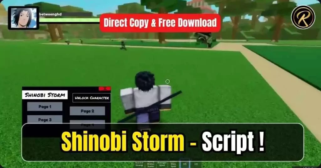 Shinobi Storm Script