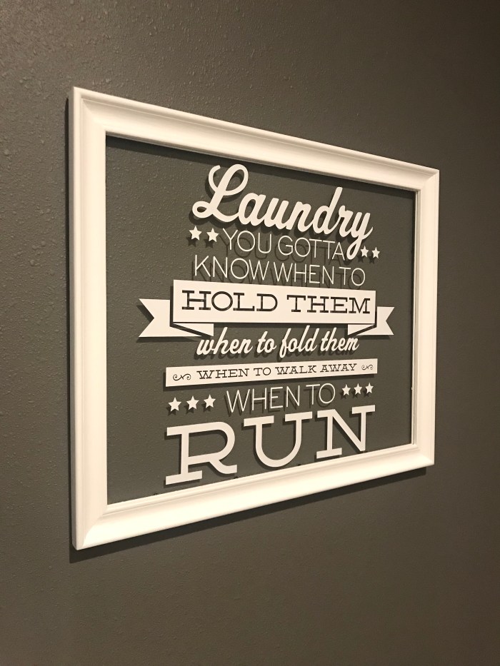 Diy Floating Frame For Vinyl Decals The Blue Door More