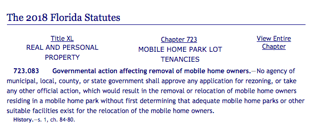 Mobile Home Park Evictions Residents File Suit Claiming Fraud by New