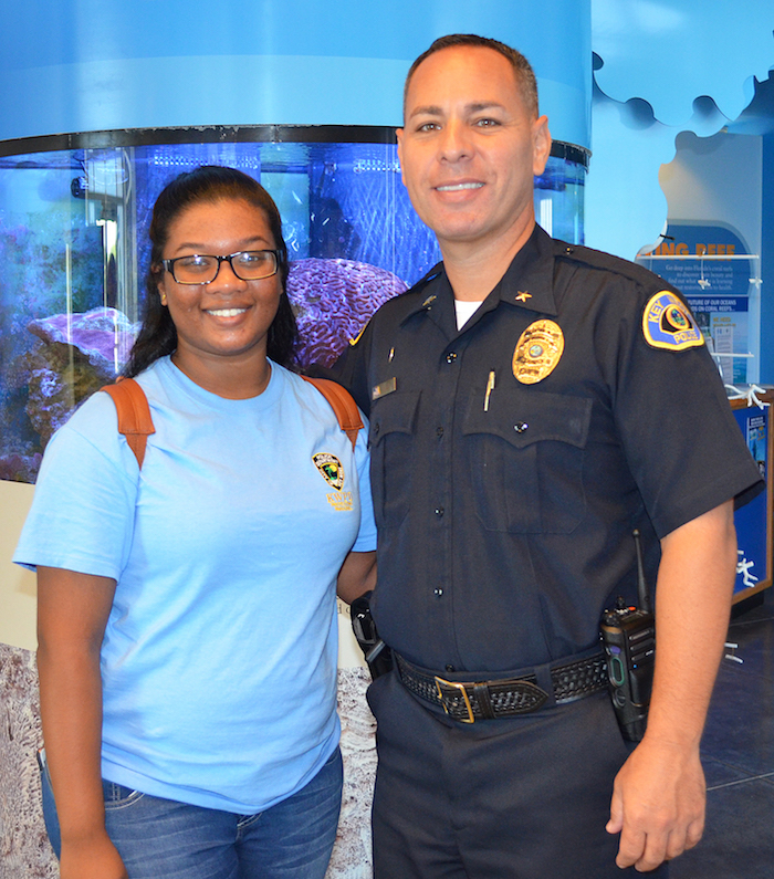Police Explorer Sabrina Islam Awarded Scholarship Key West The Newspaper