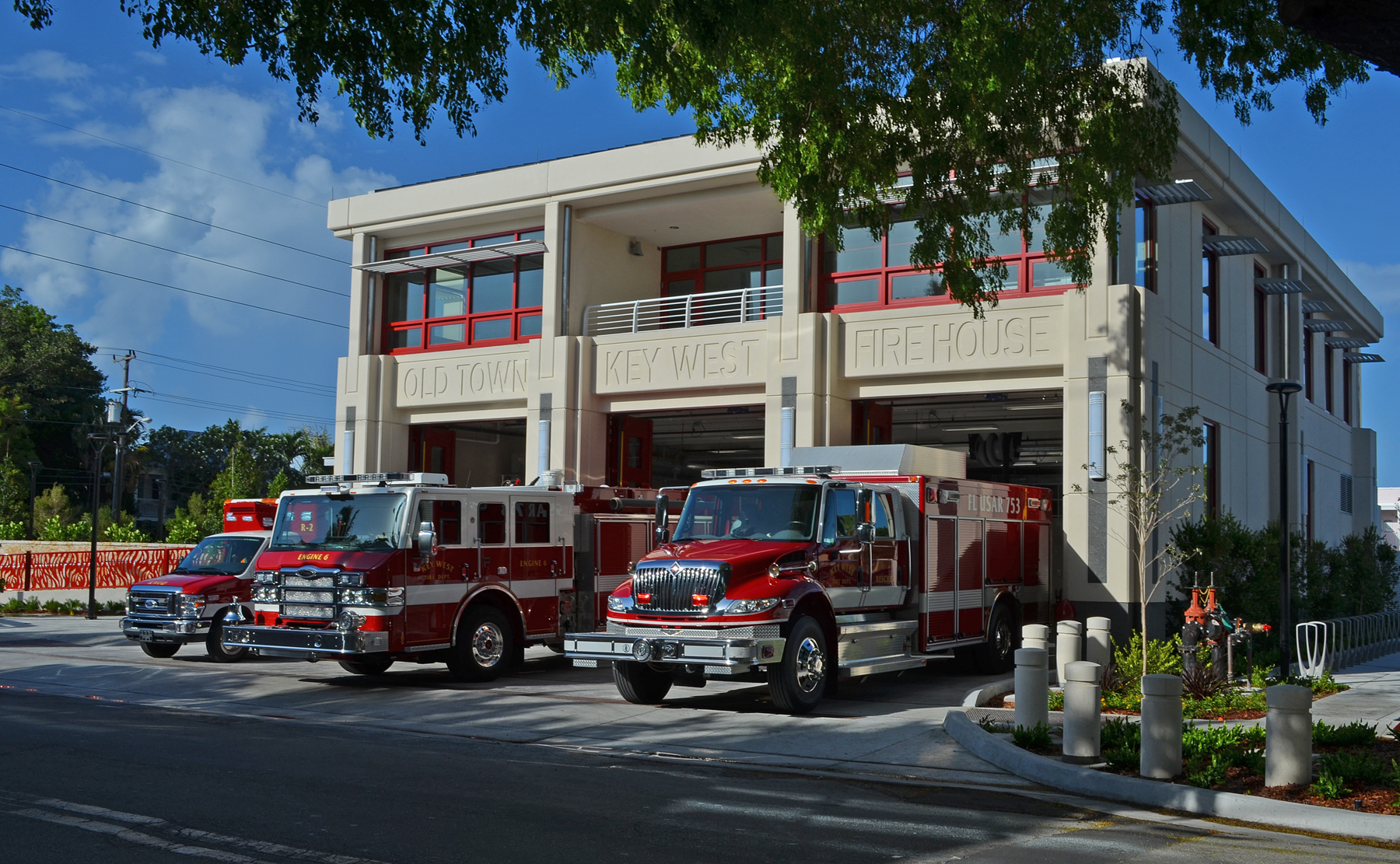 Public Invited to Grand Opening of Simonton St. Fire Station 2 Key