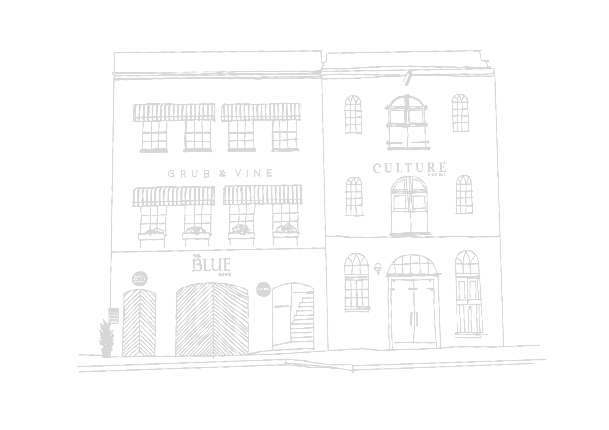 The Blue Room Food Menu