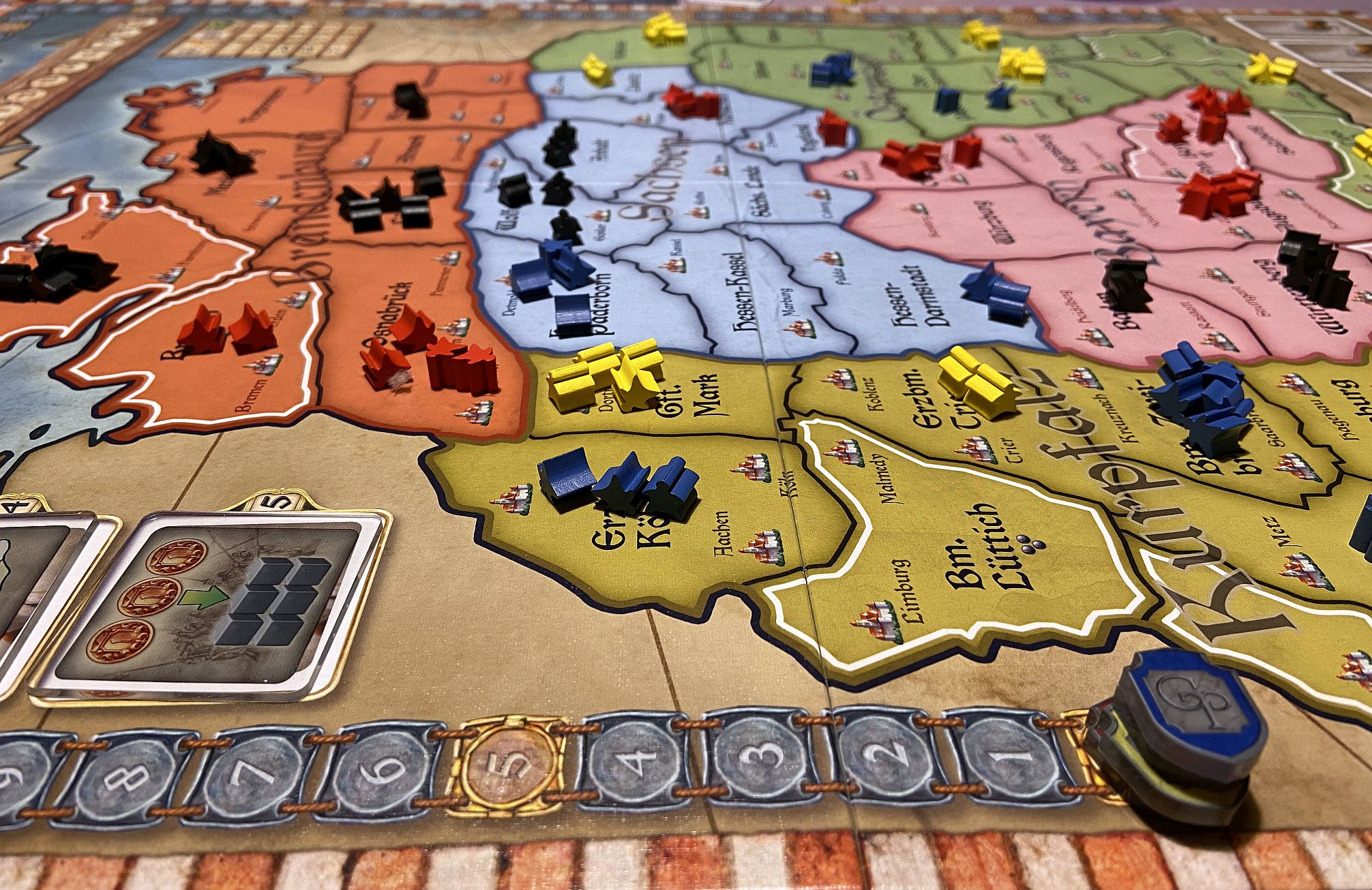 Wallenstein initial impressions and session reports The Boardgames