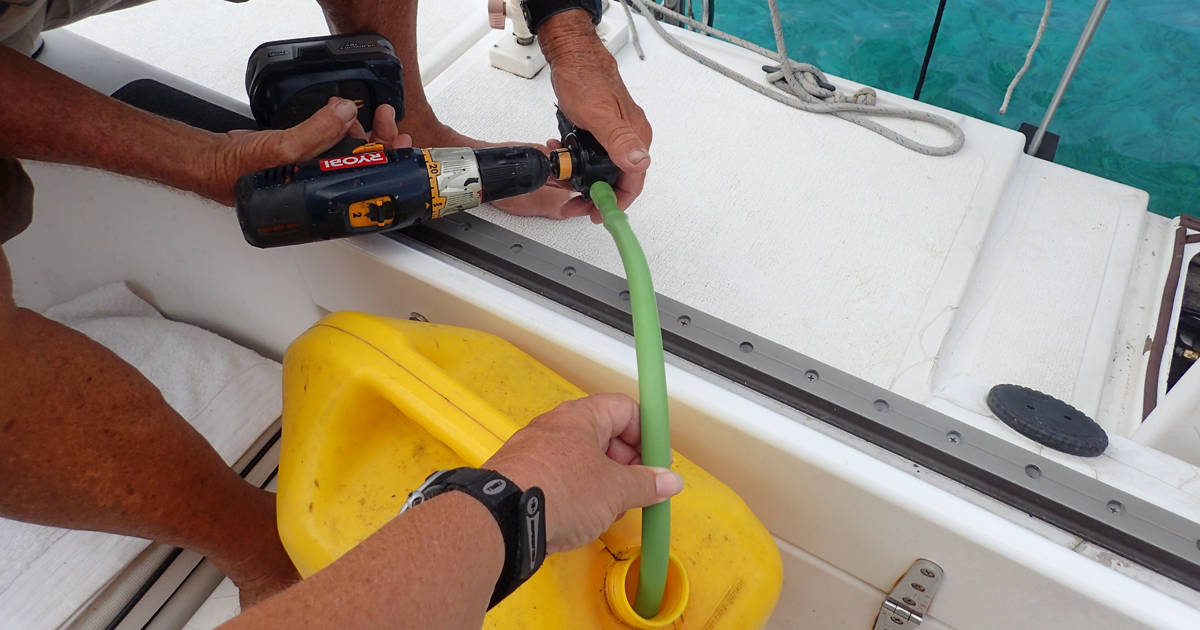 DIY Fuel Polishing The Boat Galley