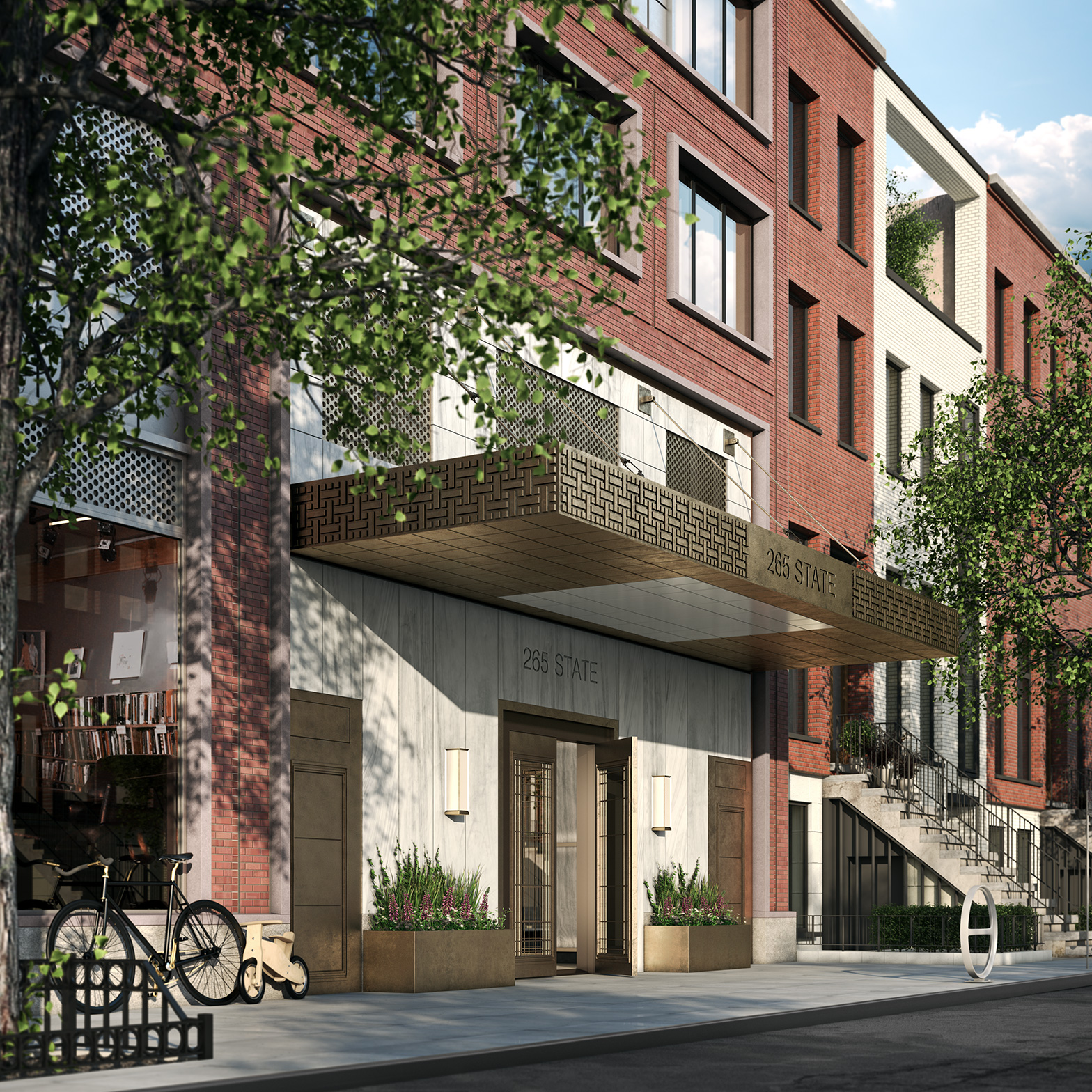 The Boerum Building Entry