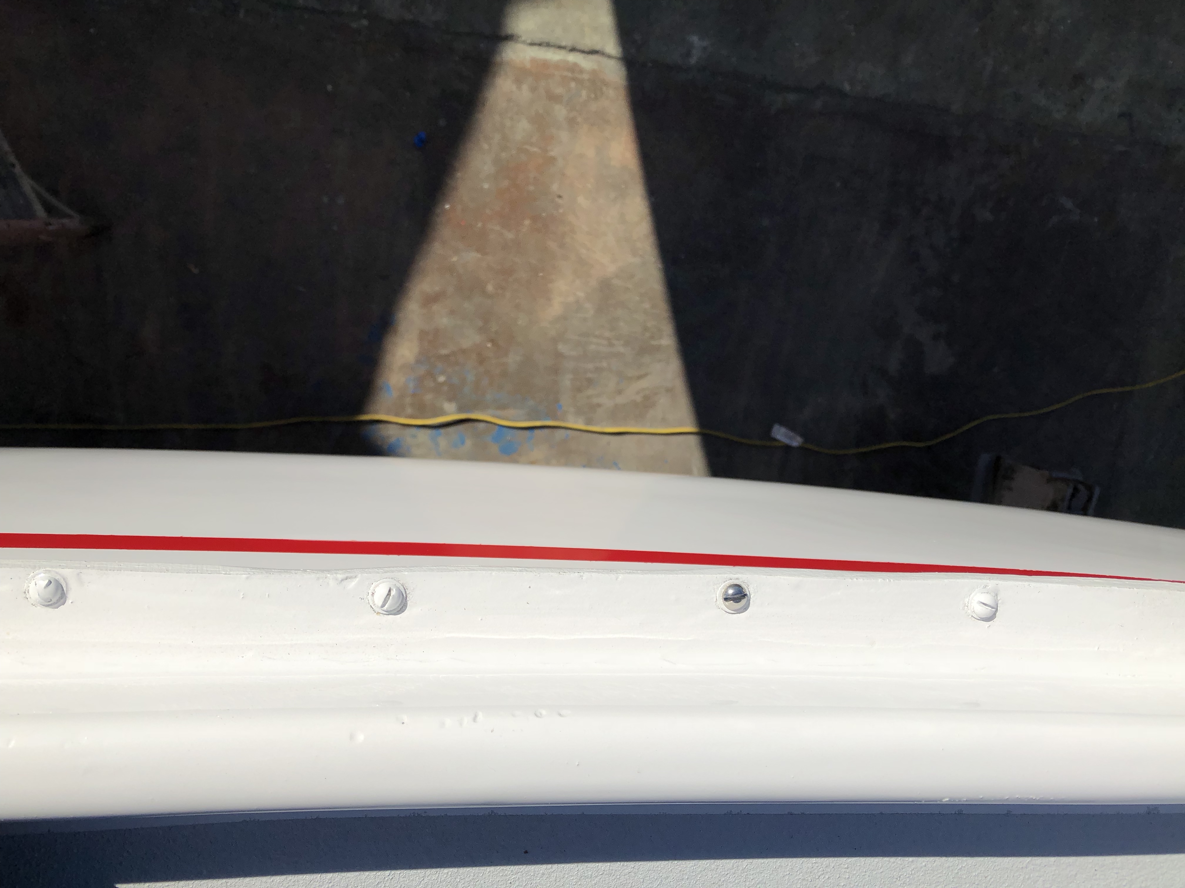 Hull to deck joint "Bold Flight"