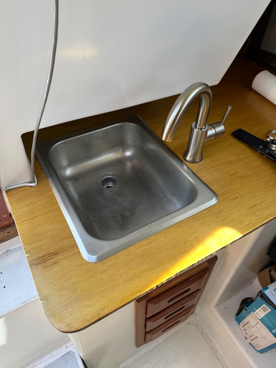 Galley sink drain "Bold Flight"