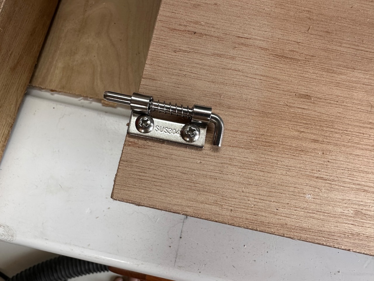 Starboard locker latches "Bold Flight"