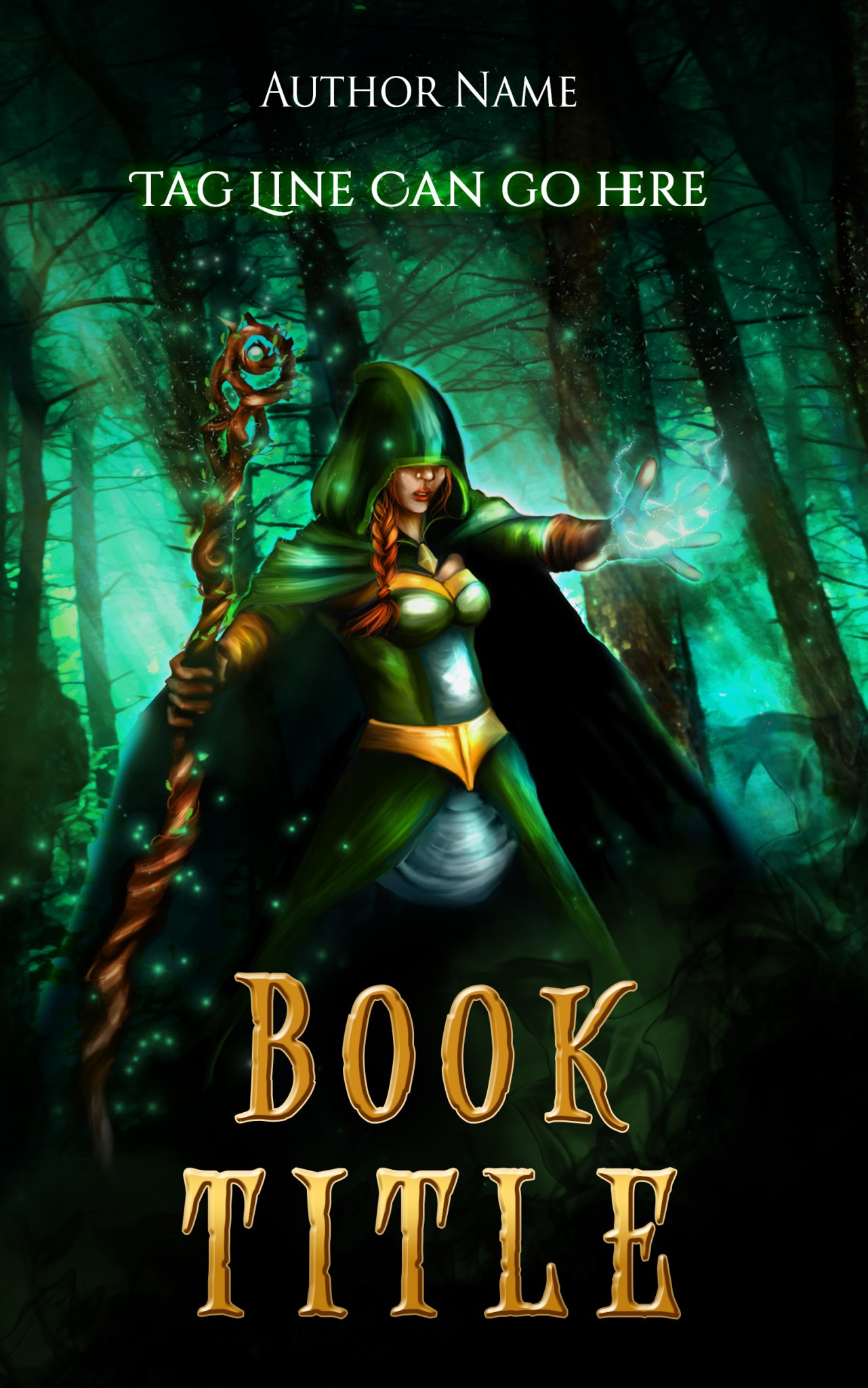 Mage Fantasy The Book Cover Designer