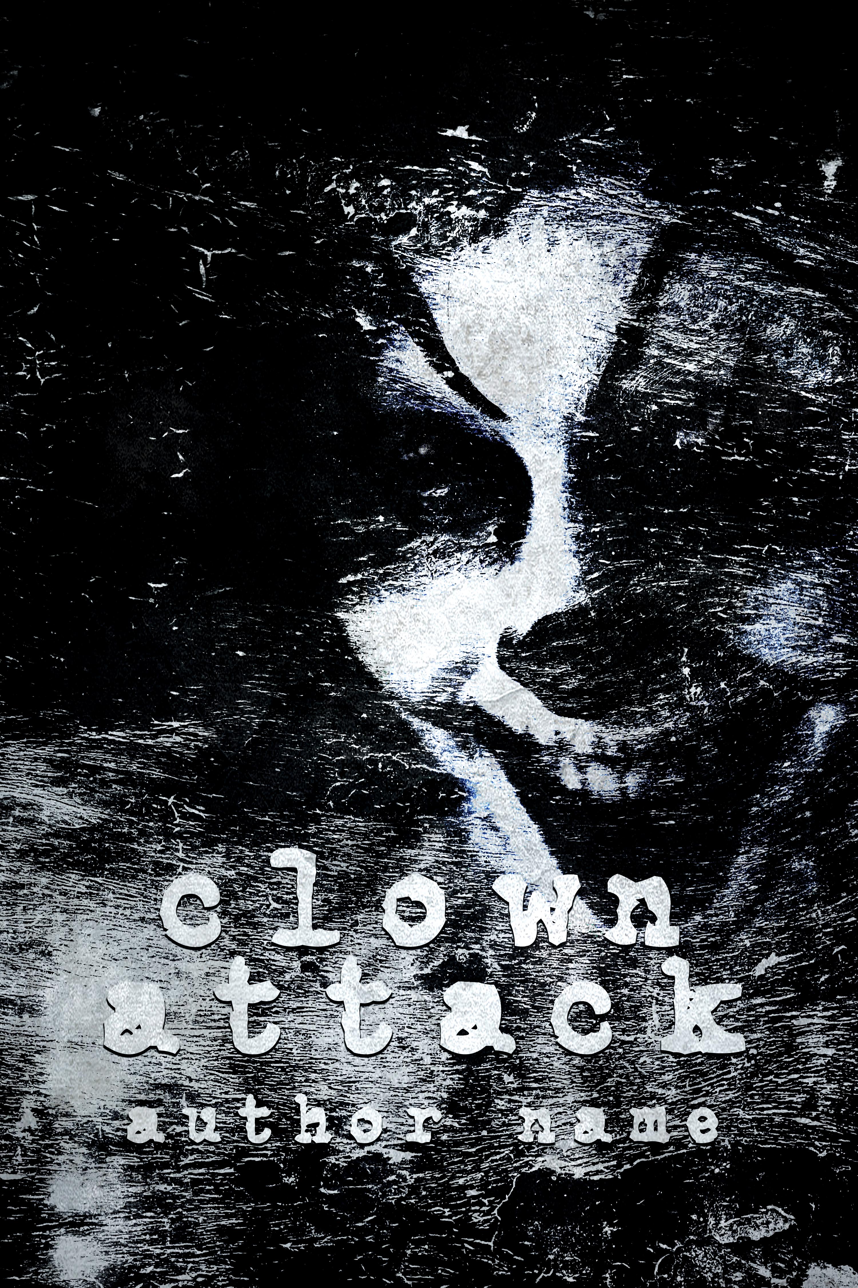 Clown Attack The Book Cover Designer