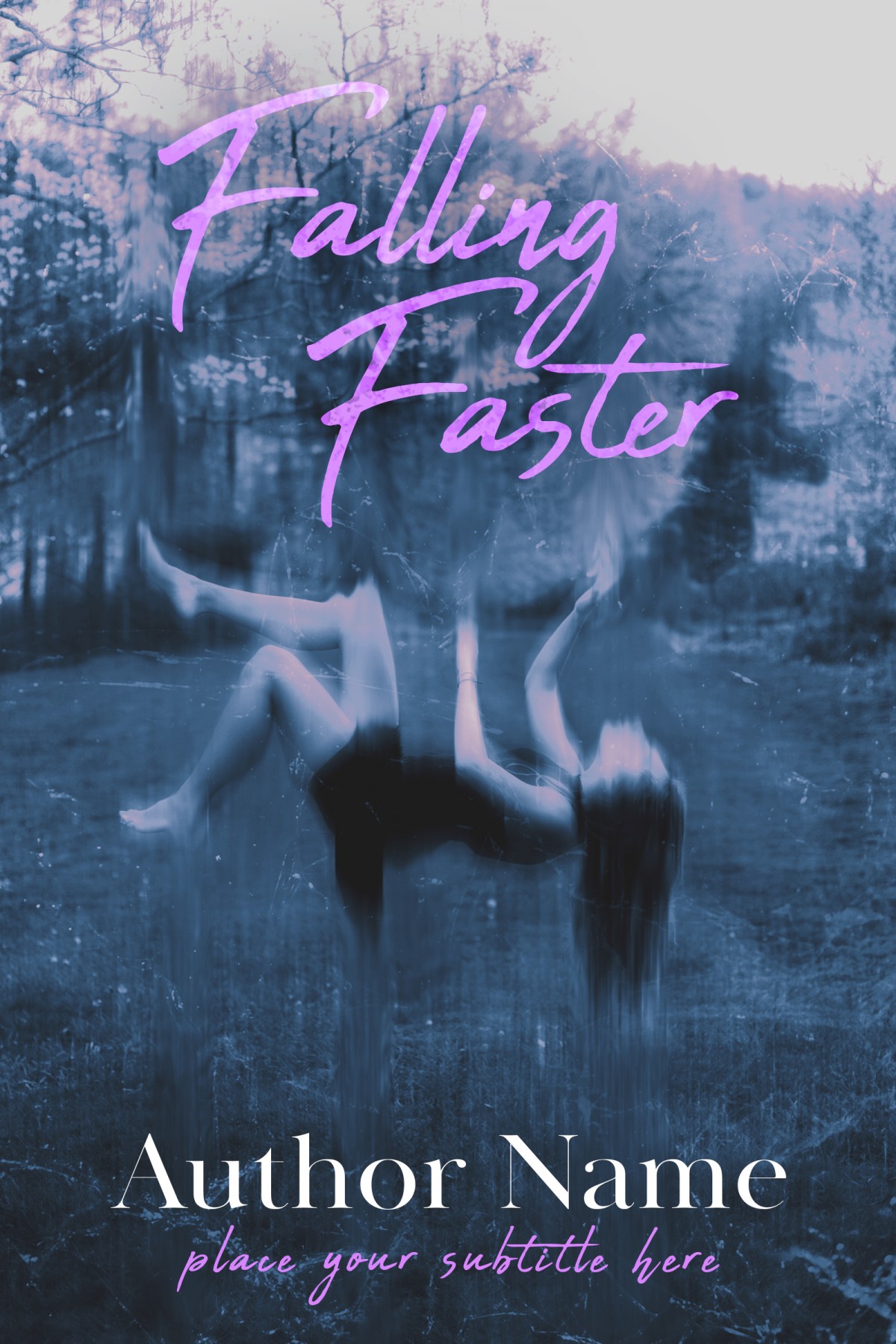 Falling Faster The Book Cover Designer