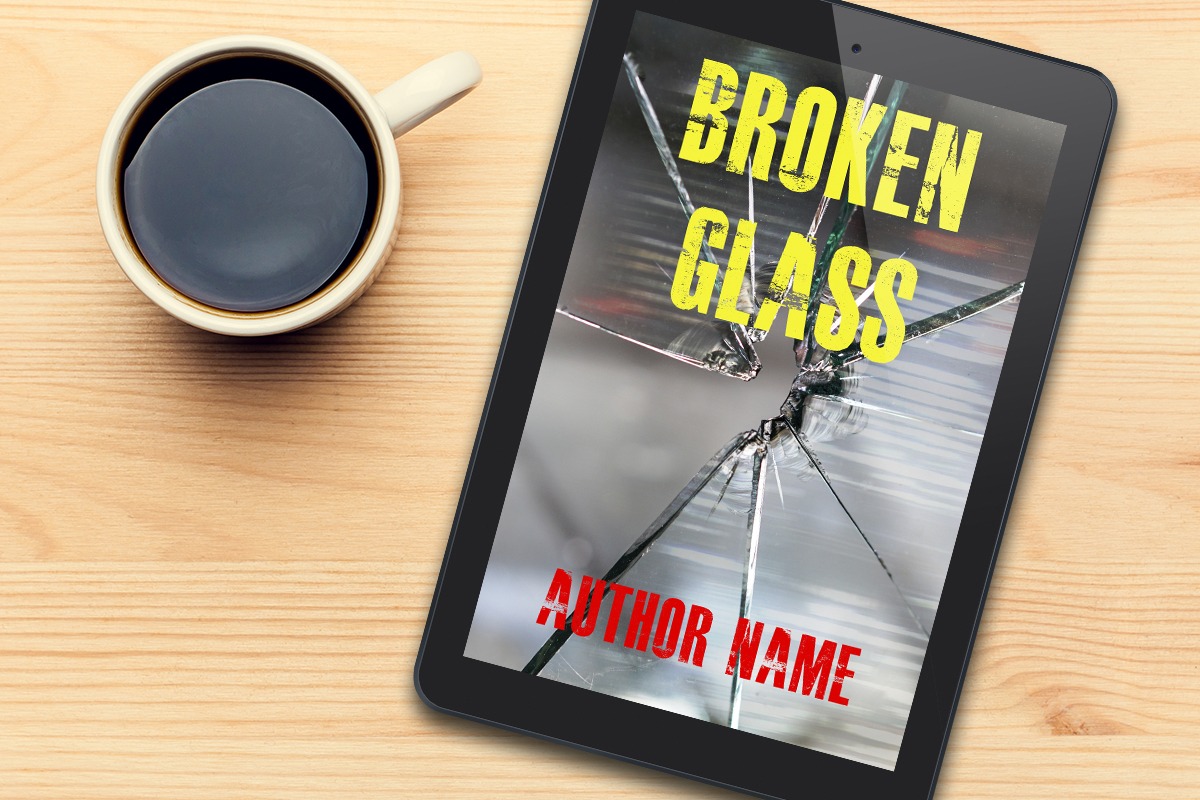 Broken Glass The Book Cover Designer