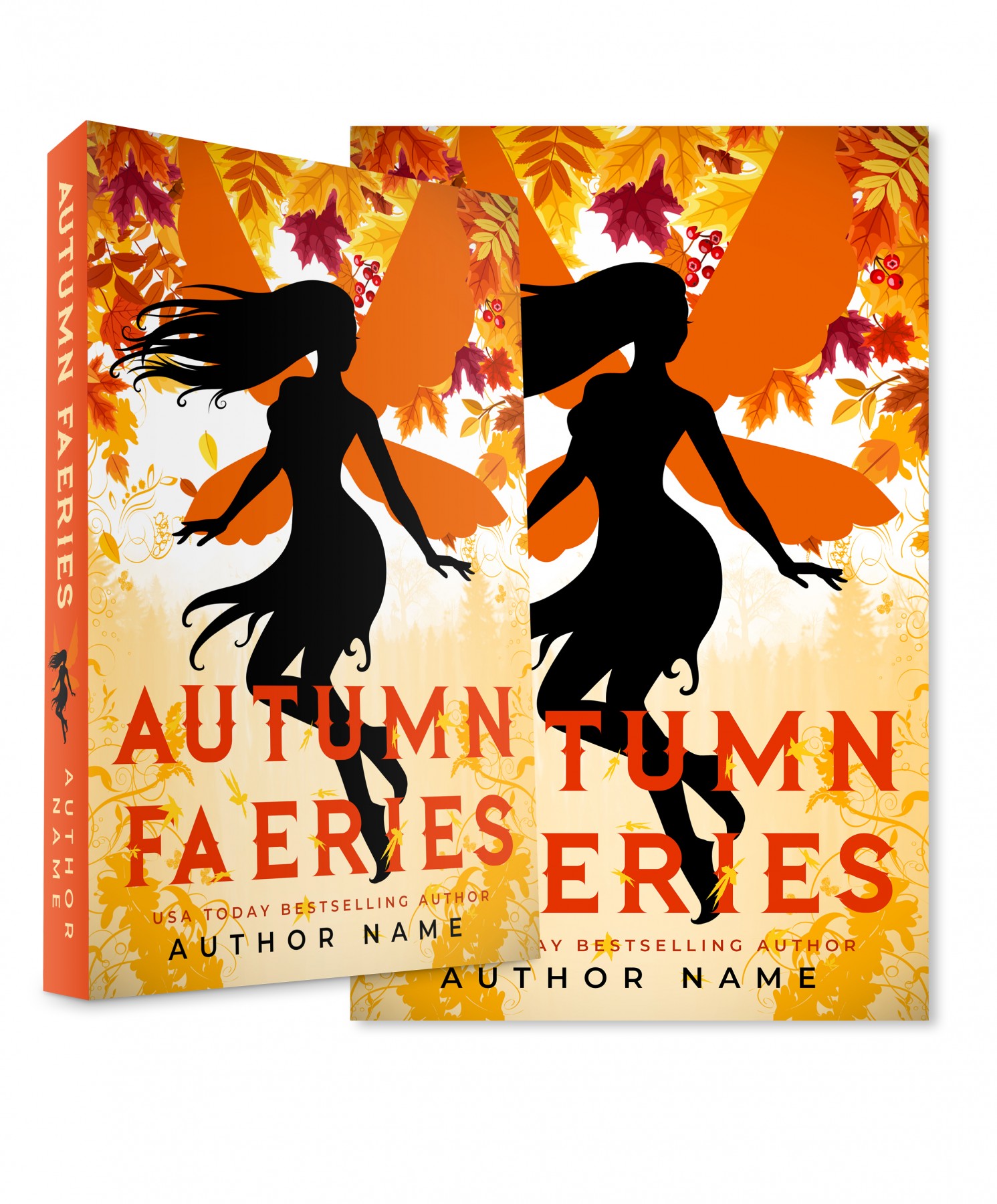 Autumn Faeries The Book Cover Designer