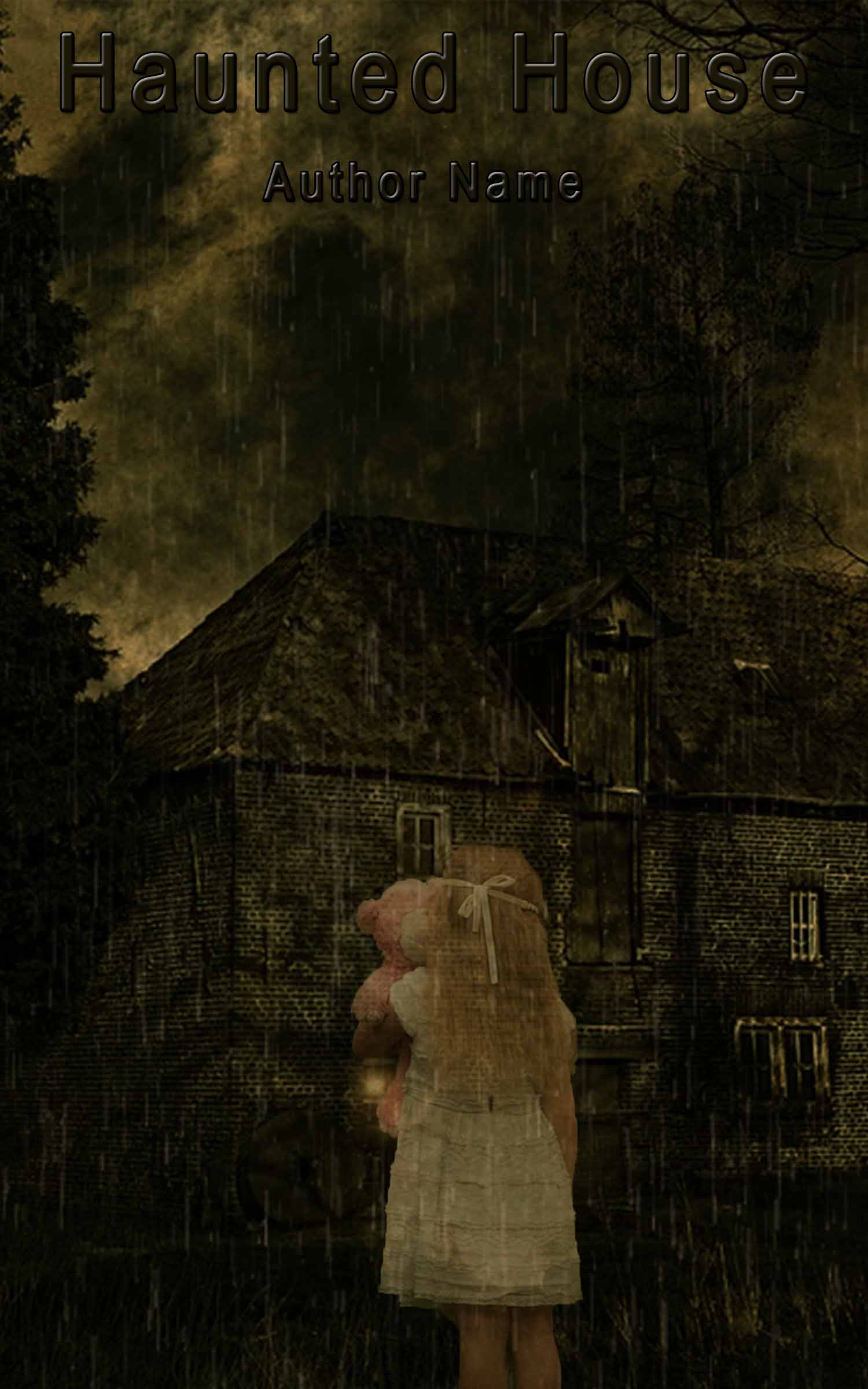 Haunted house The Book Cover Designer