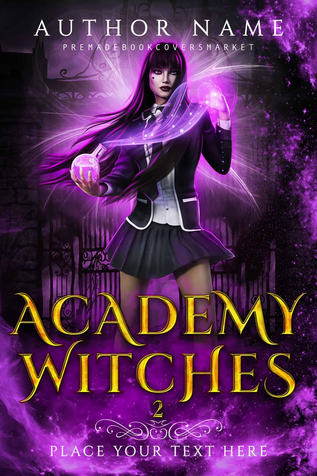 Academy Witches (Set of 3 covers) The Book Cover Designer