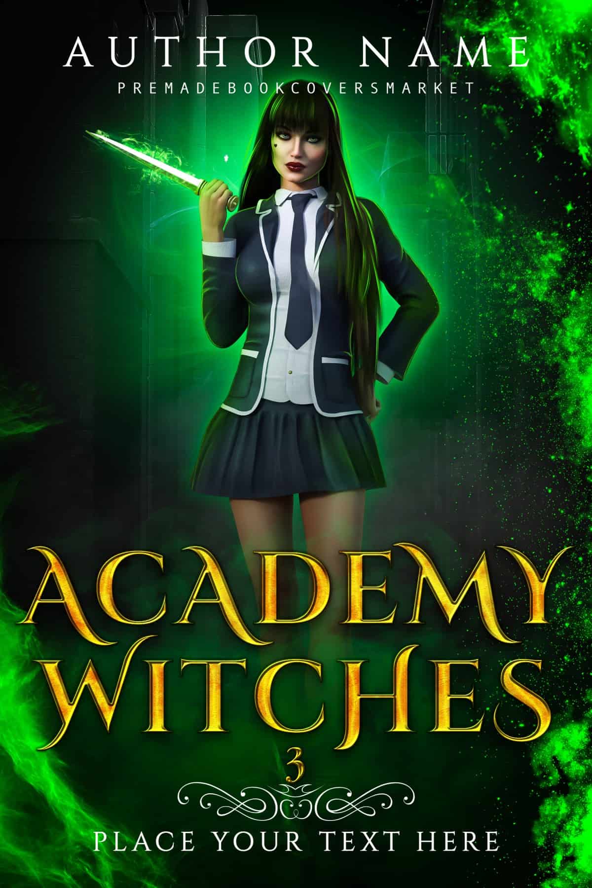 Academy Witches (Set of 3 covers) The Book Cover Designer
