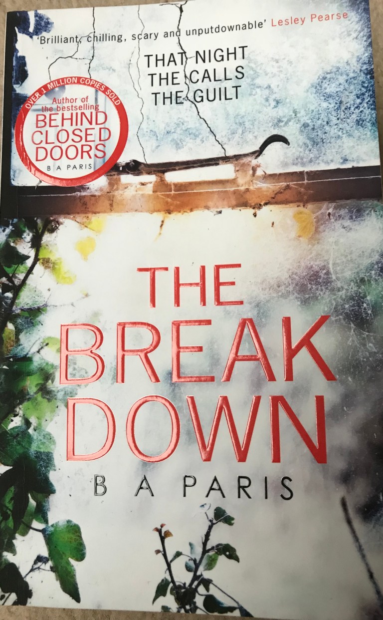 Book Review â€˜The Breakdownâ€™ by B.A. Paris