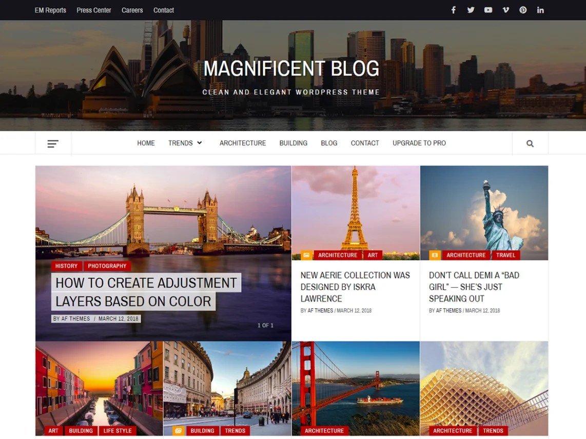 Best Free WordPress Journal Themes Premium WordPress Themes