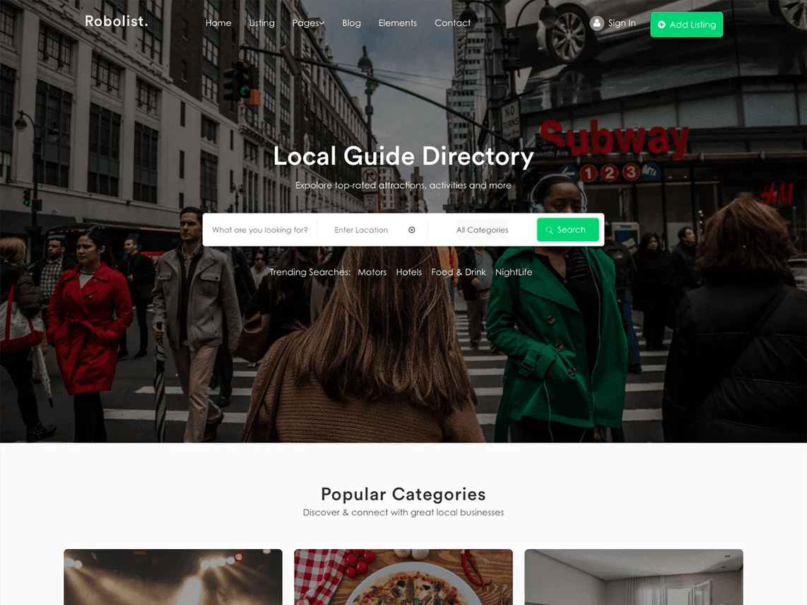 6 WordPress Free Themes For Directories Premium WordPress Themes