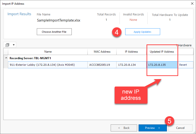 How to Bulk Change Camera IP Addresses from Static to DHCP