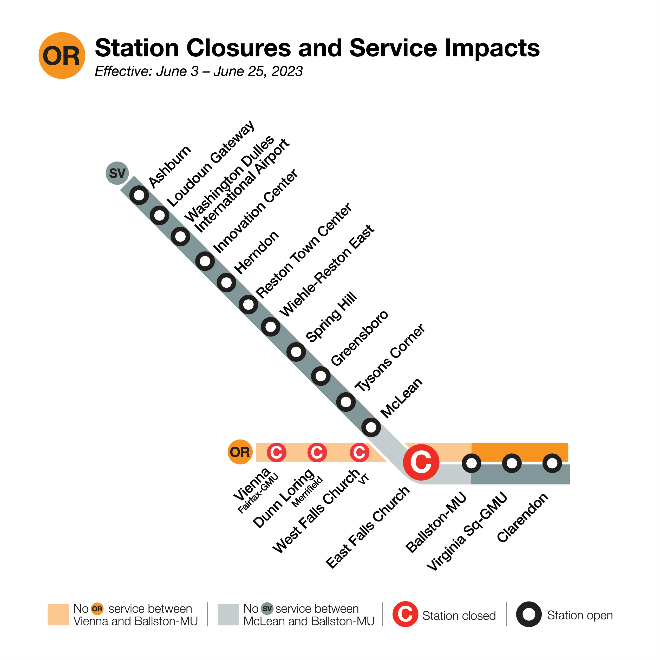 Will Your Commute be Impacted by Metro’s Station Closures? The Boro