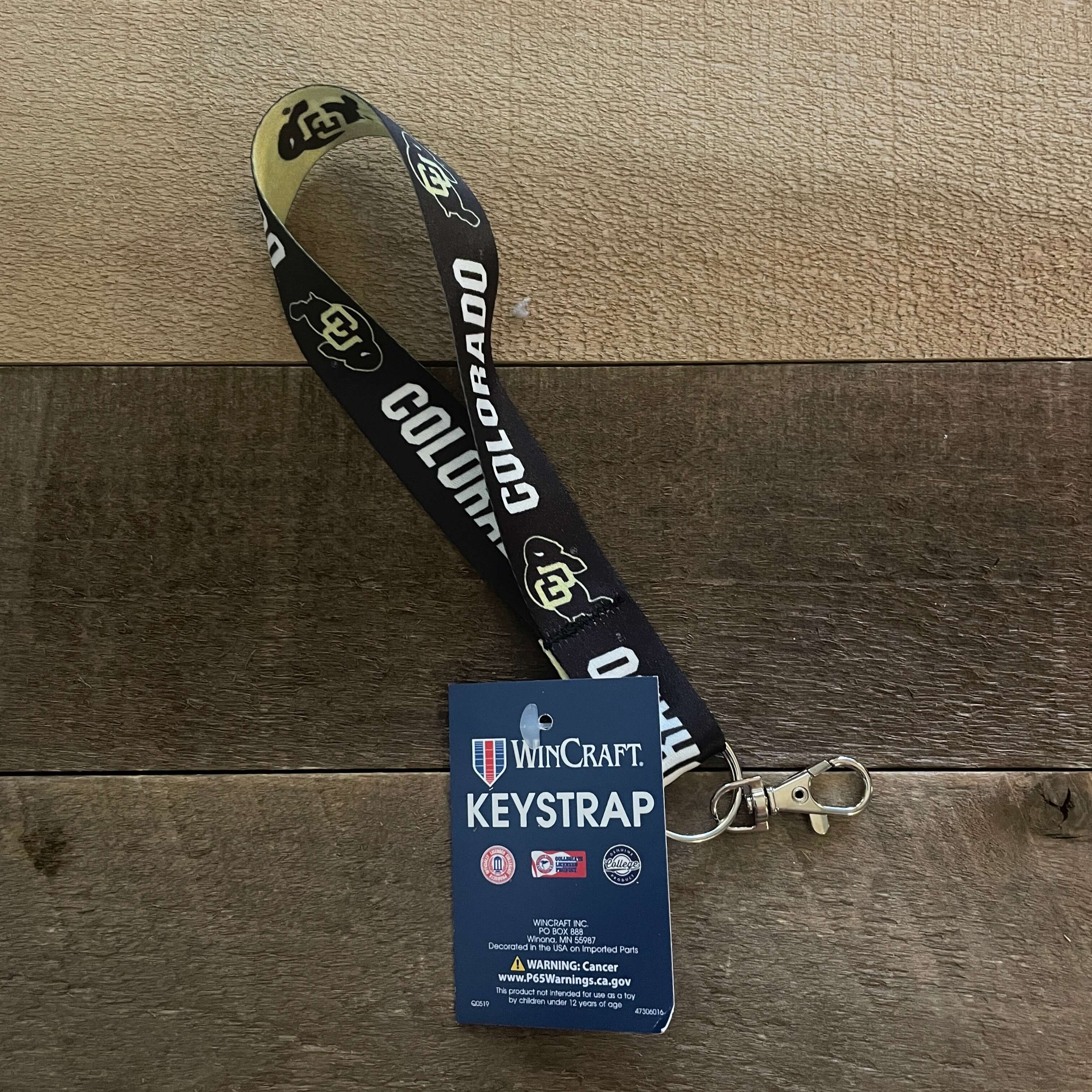 CU Key Strap Lanyard The Boulder Store
