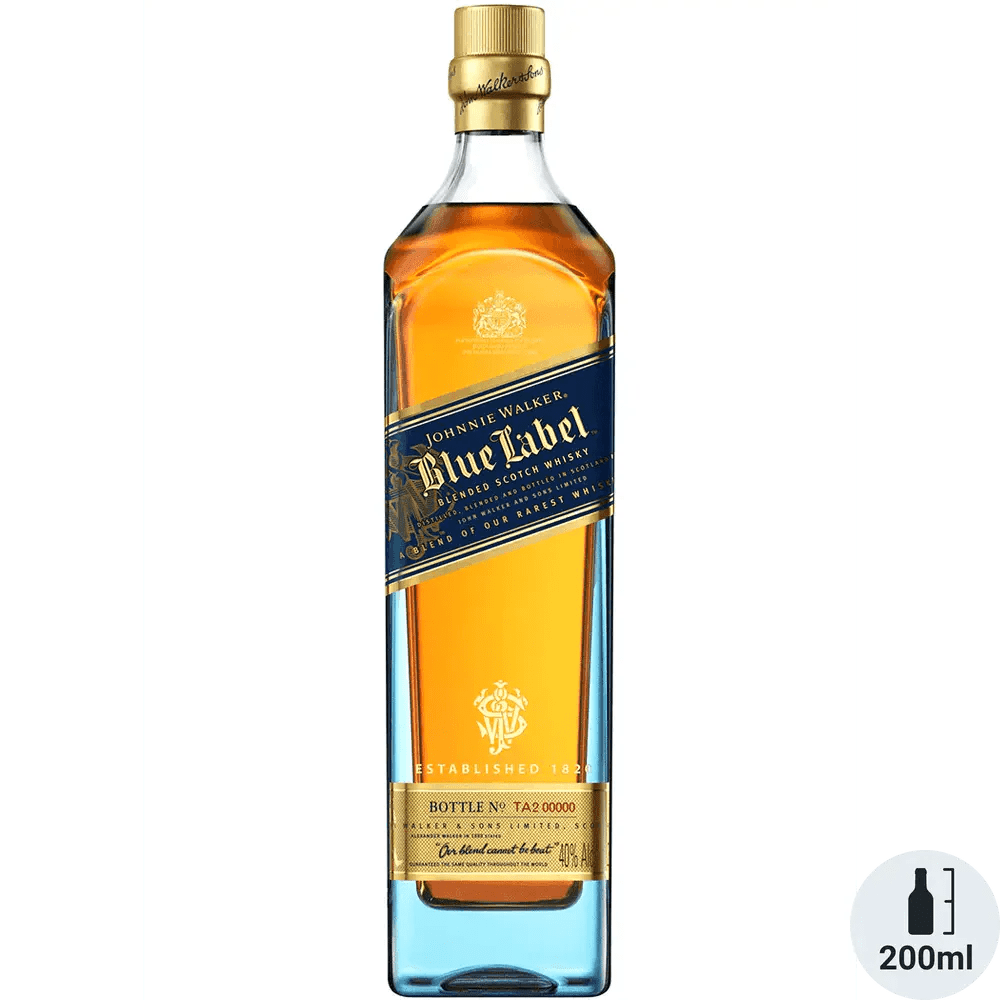 Johnnie Walker Blue Label 200ml The Bourbon Concierge
