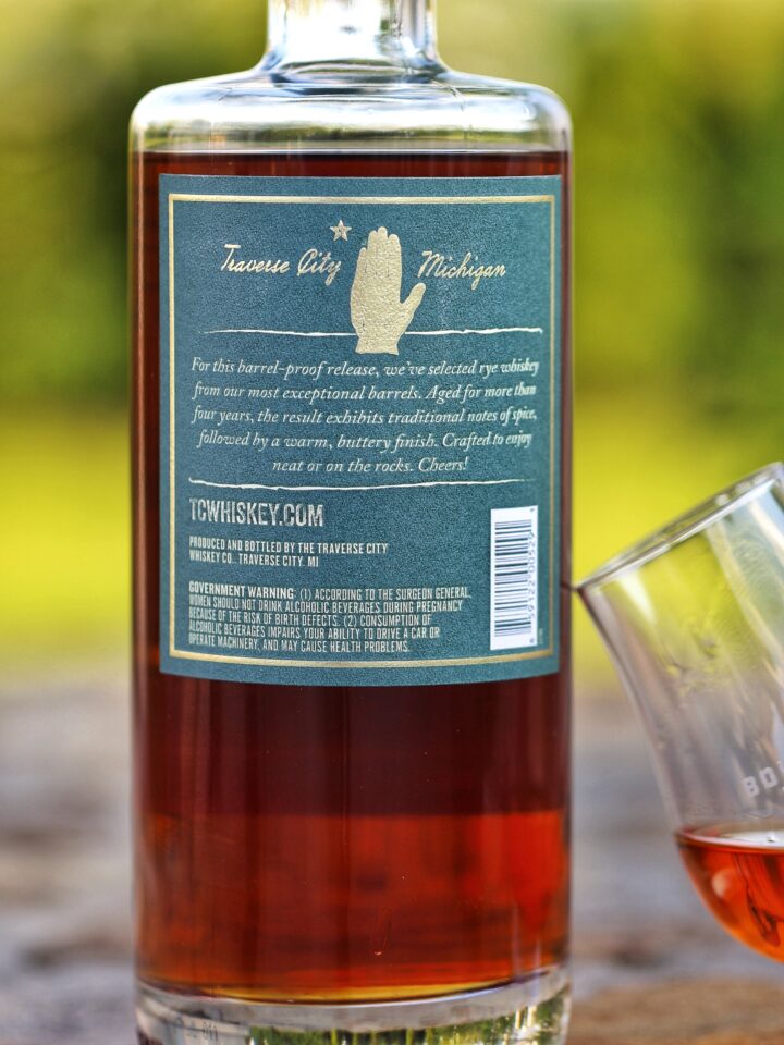 Traverse City Barrel Proof Rye Whiskey Review Bourbon Culture