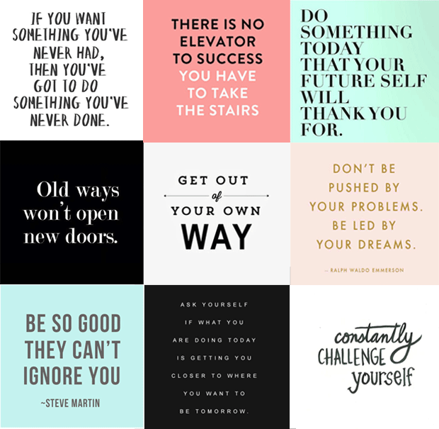 A day to be inspired 9 quotes to get you motivated… The Boutique 411