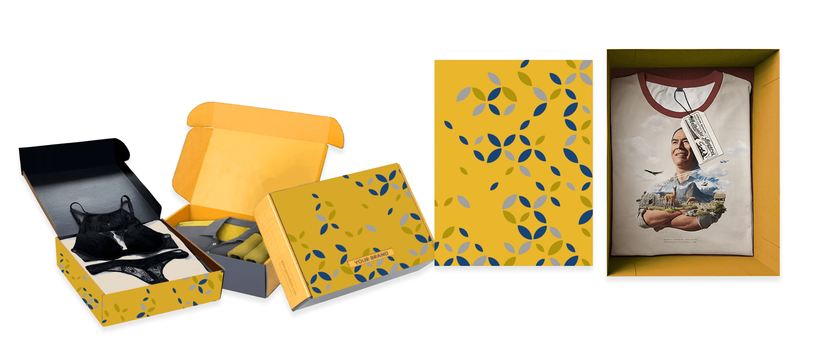 Custom apparel boxes, custom fashion boxes The Box Lane