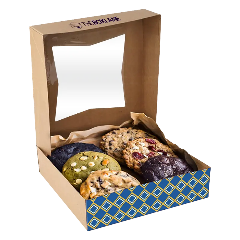 Customized Cookie Boxes with Window The Box Lane