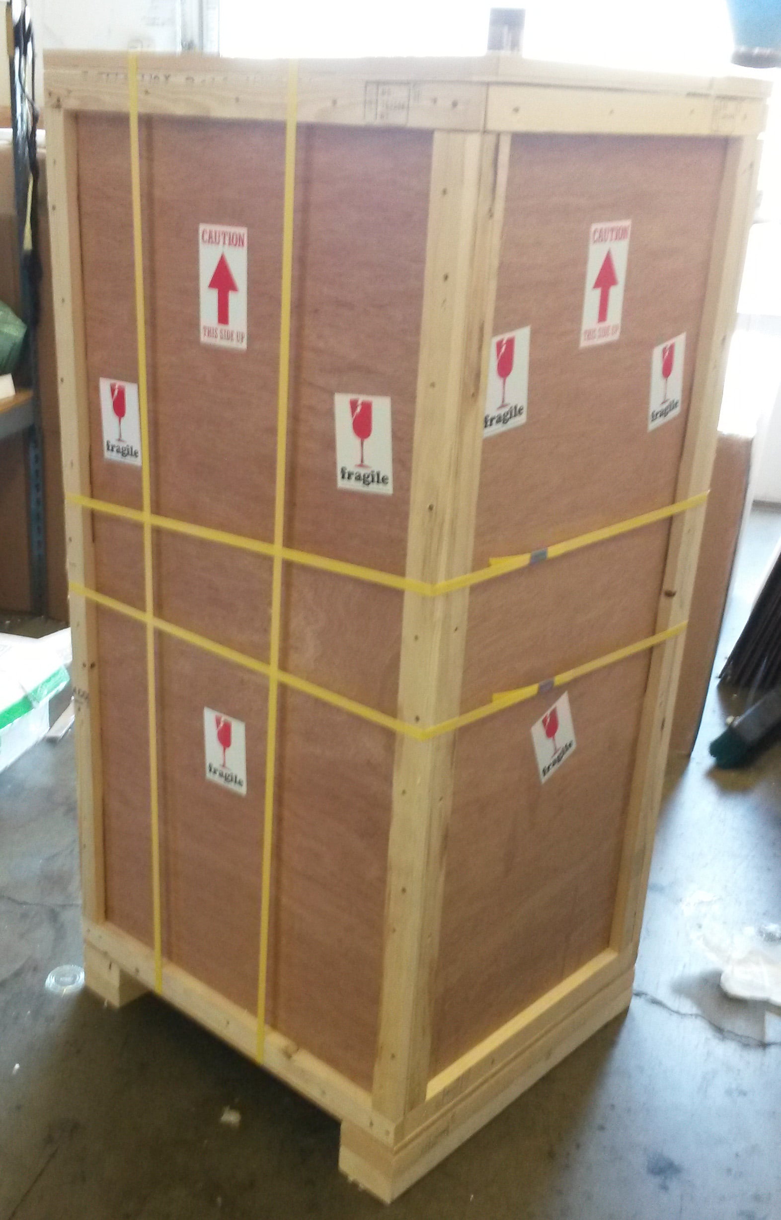 Crating Service Wooden Shipping Crates Orange & Long Beach