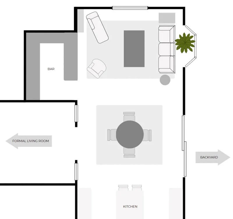 Awkward, Narrow or Long Living Room Layout 15 Clever Designs (With TV