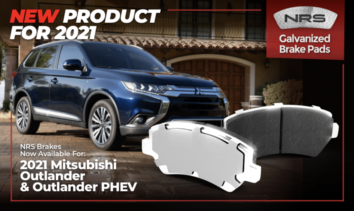 Outlander PHEV Gets NRS Brakes EV Pads The BRAKE Report