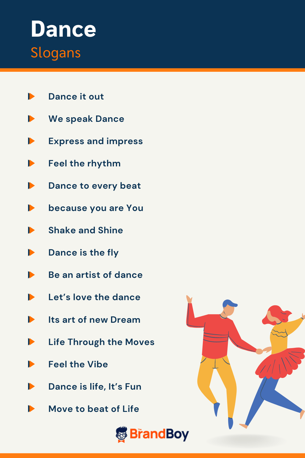 500+ Dance Slogans and Taglines (Generator + Guide) ThebrandBoy