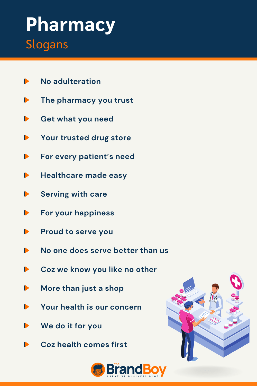 750+ Pharmacy Slogans and Taglines (Generator + Guide) thebrandboy