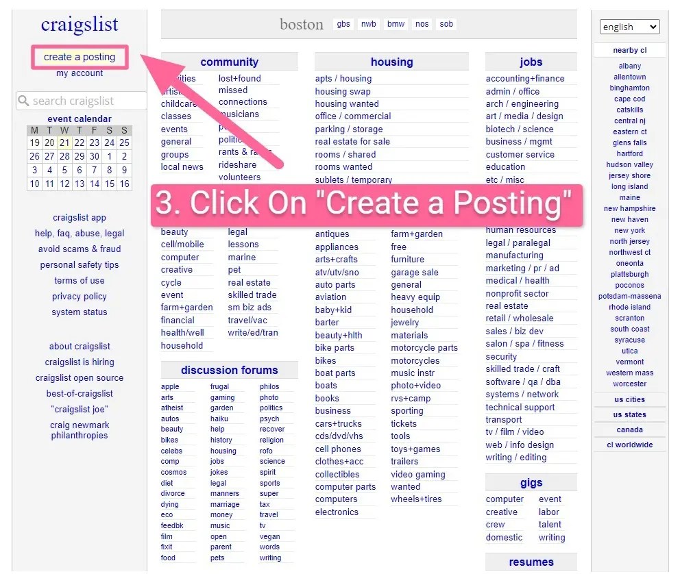 How To Post a Garage Sale On Craigslist (6 Easy Steps)