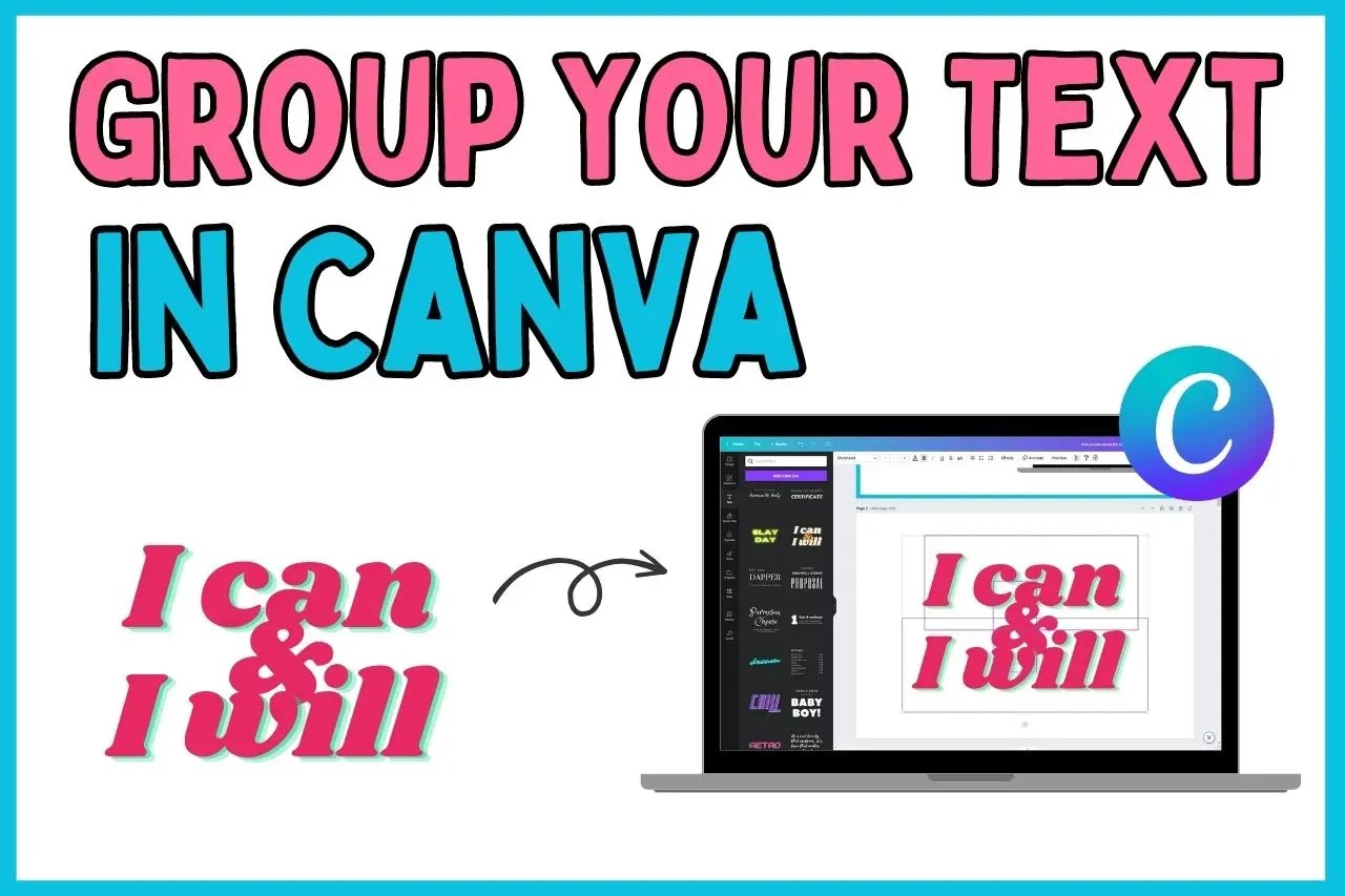 How to Group Text in Canva (Easy Steps!)