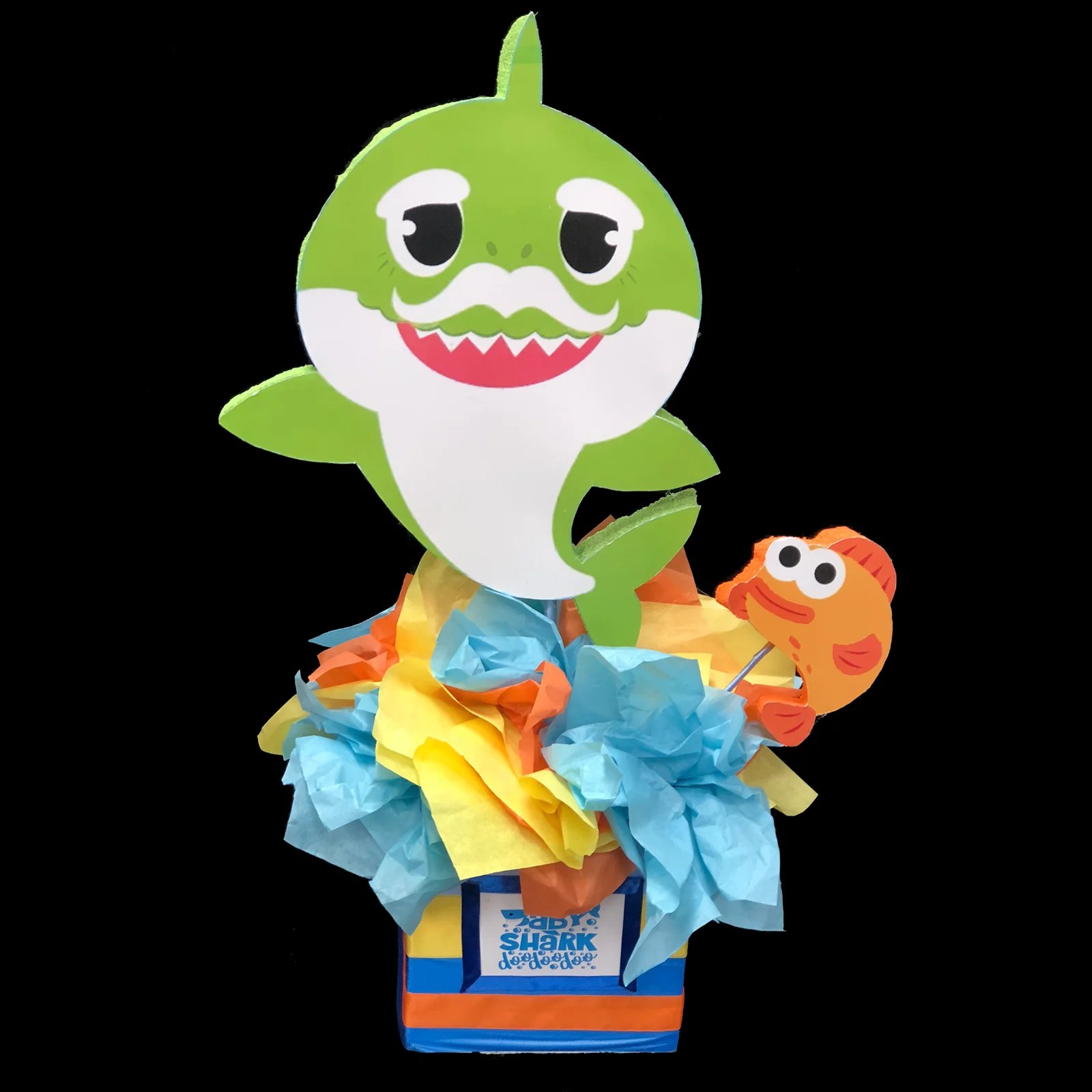 Baby Shark Centerpiece Green The Brat Shack Party Store