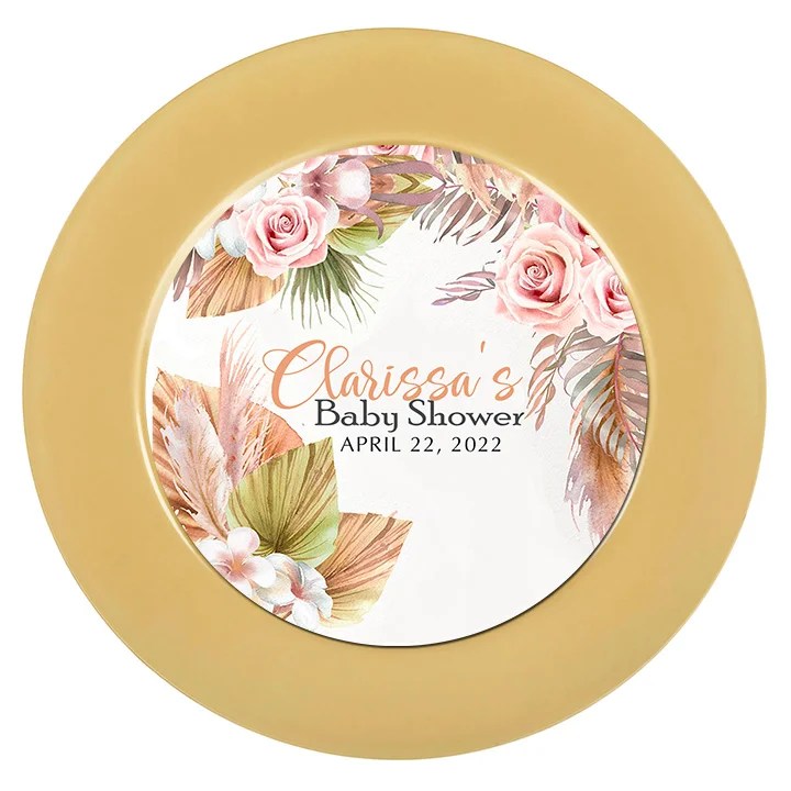 Bohemian Plate Charger Insert The Brat Shack Party Store