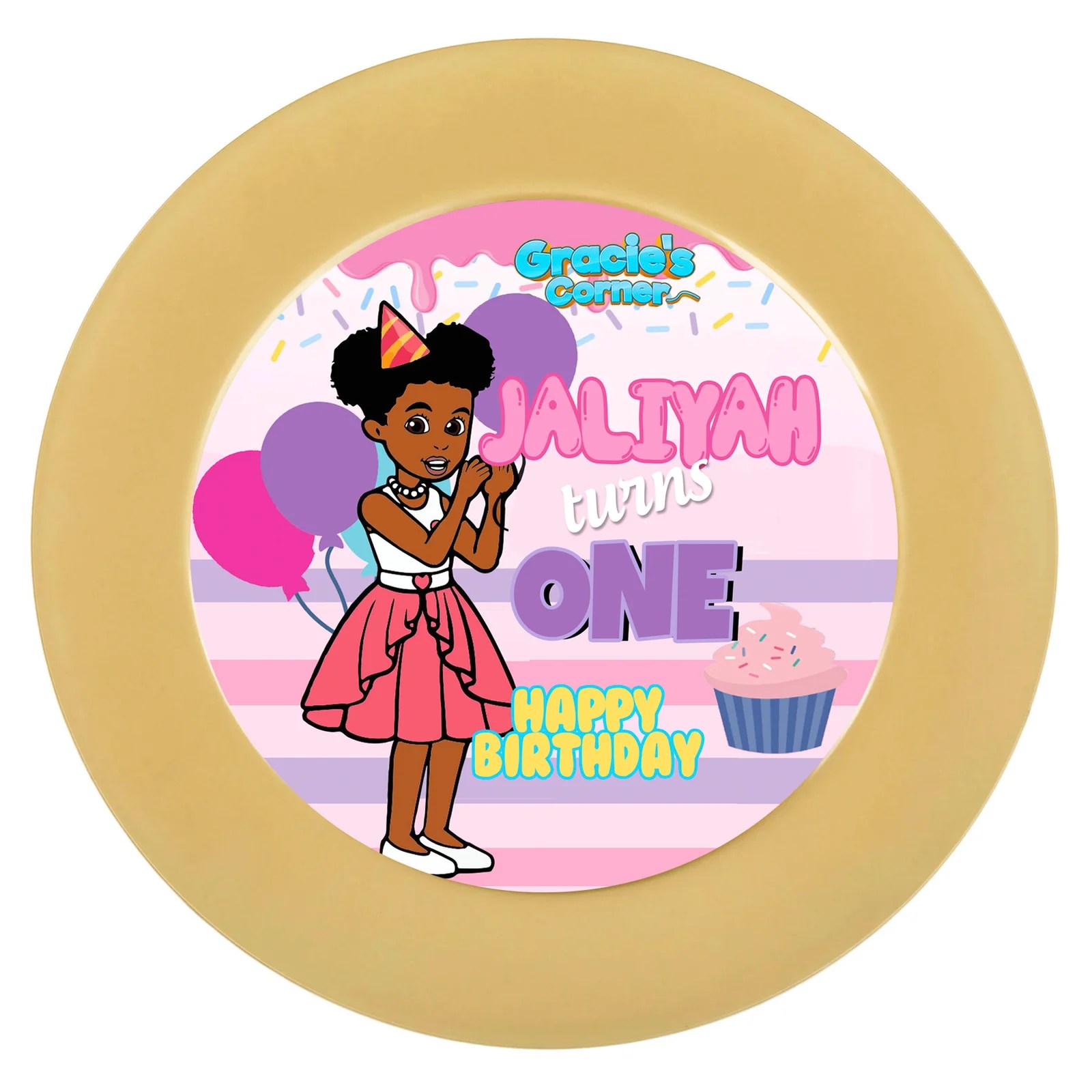 Gracie's Corner Plate Charger Insert The Brat Shack Party Store