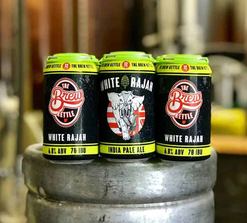 White Rajah Can Release The Brew Kettle