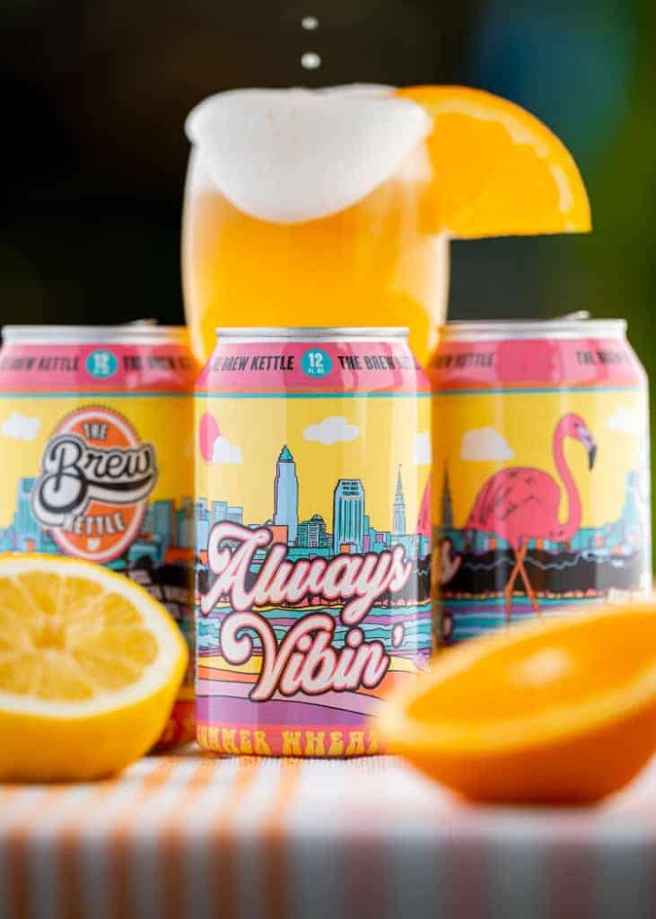 Always Vibin' Summer Wheat Ale The Brew Kettle